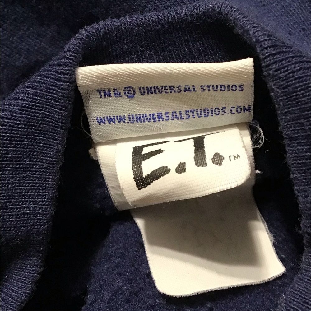 Vintage E.T. Sweatshirt Universal‎ Studios Kids Toddler Size - Picture 5 of 6